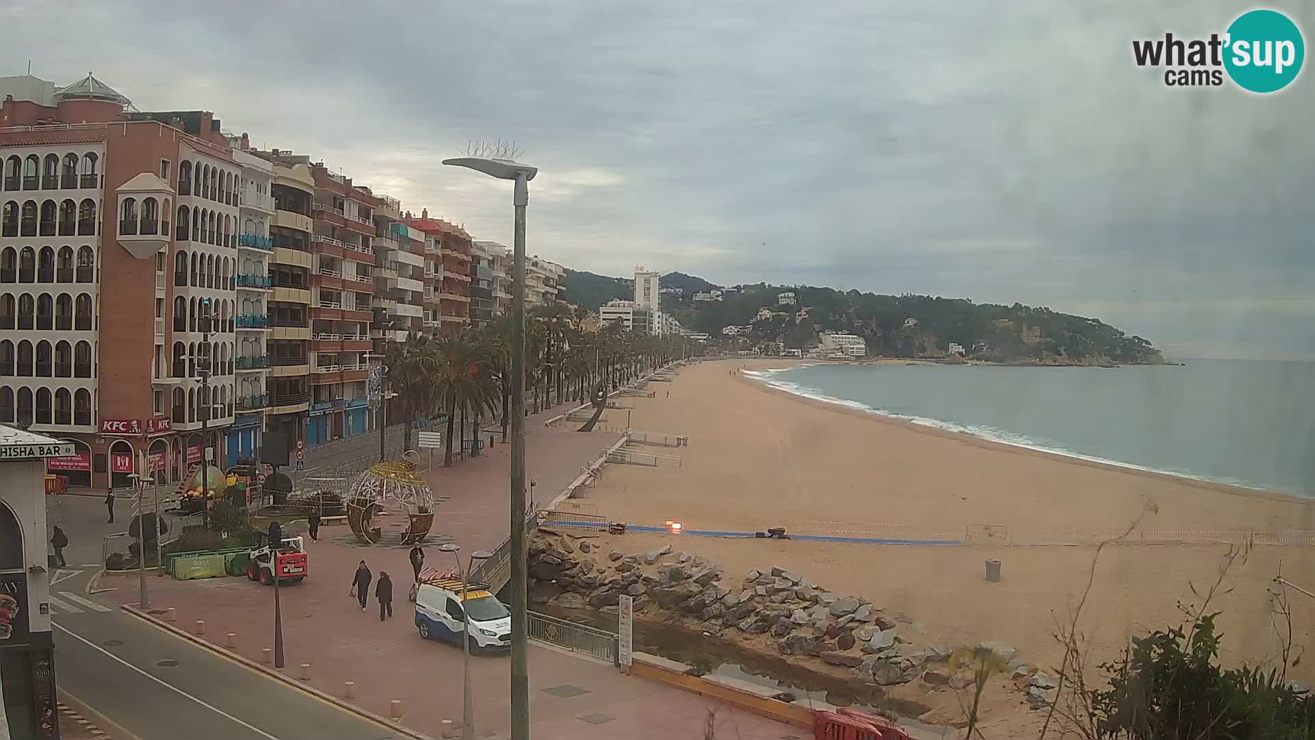 Webcam live Lloret de Mar – la spiaggia principale