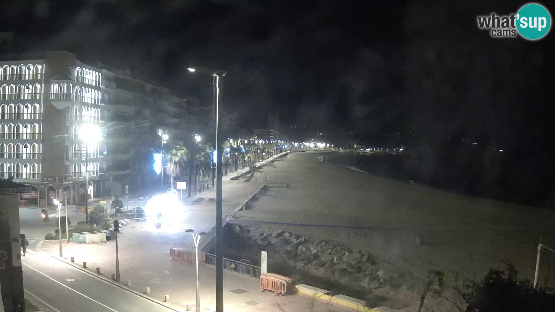 Web kamera Lloret de Mar – plaža