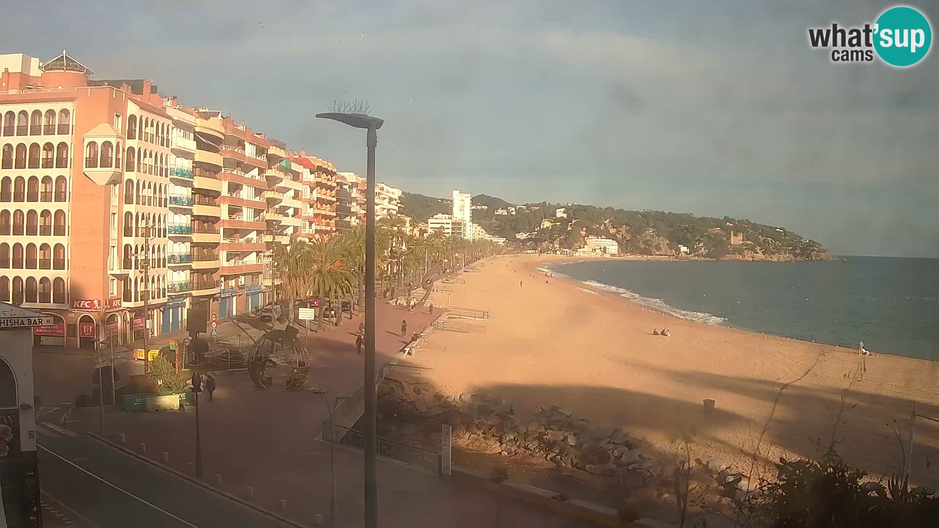 Webcam live Lloret de Mar – la spiaggia principale