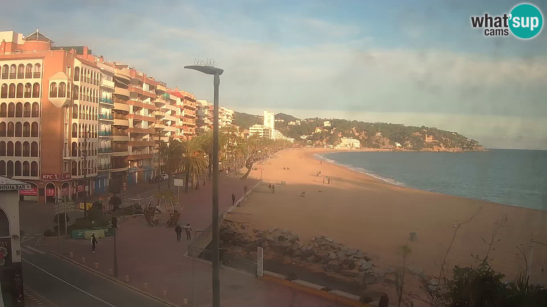 Webcam streaming Lloret de Mar – Plage