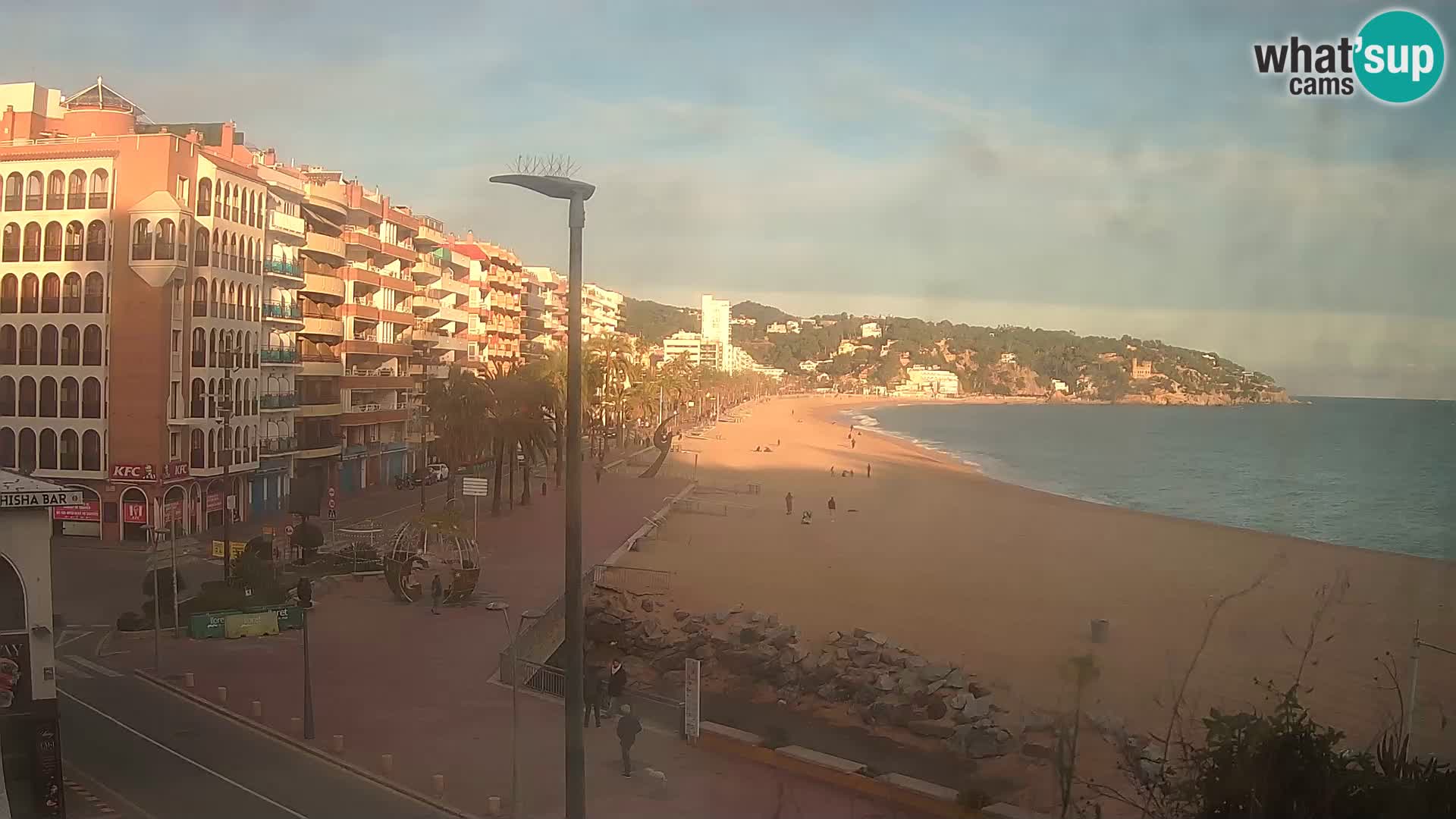 Webcam Live Lloret de Mar – La plage