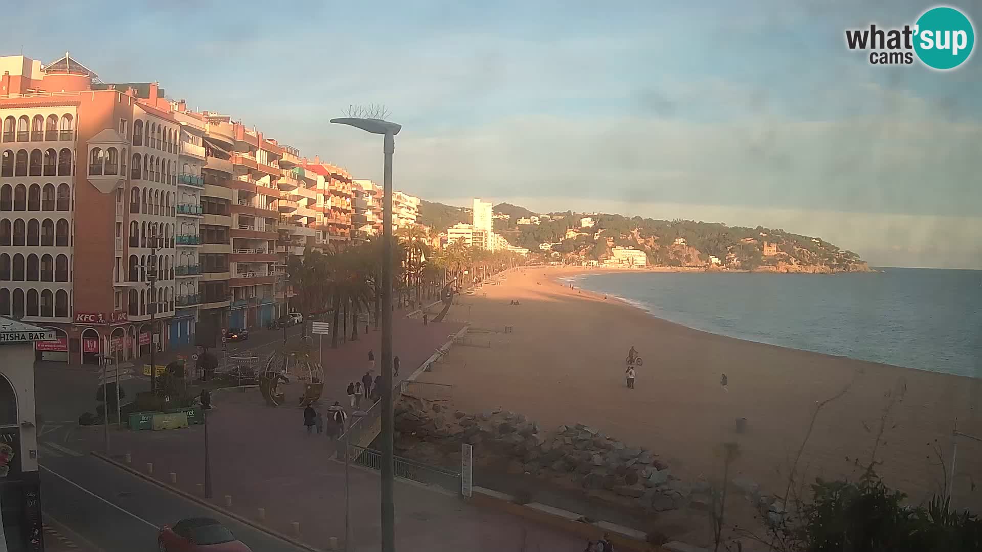 Webcam streaming Lloret de Mar – Plage