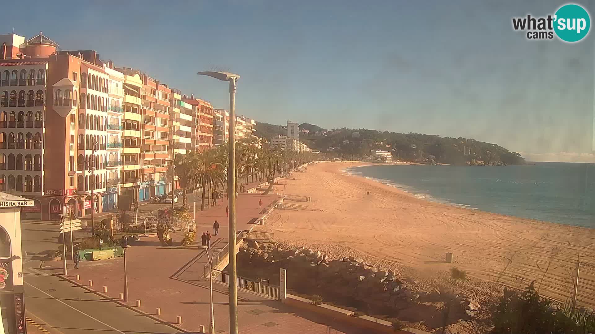 Webcam live Lloret de Mar – la spiaggia principale