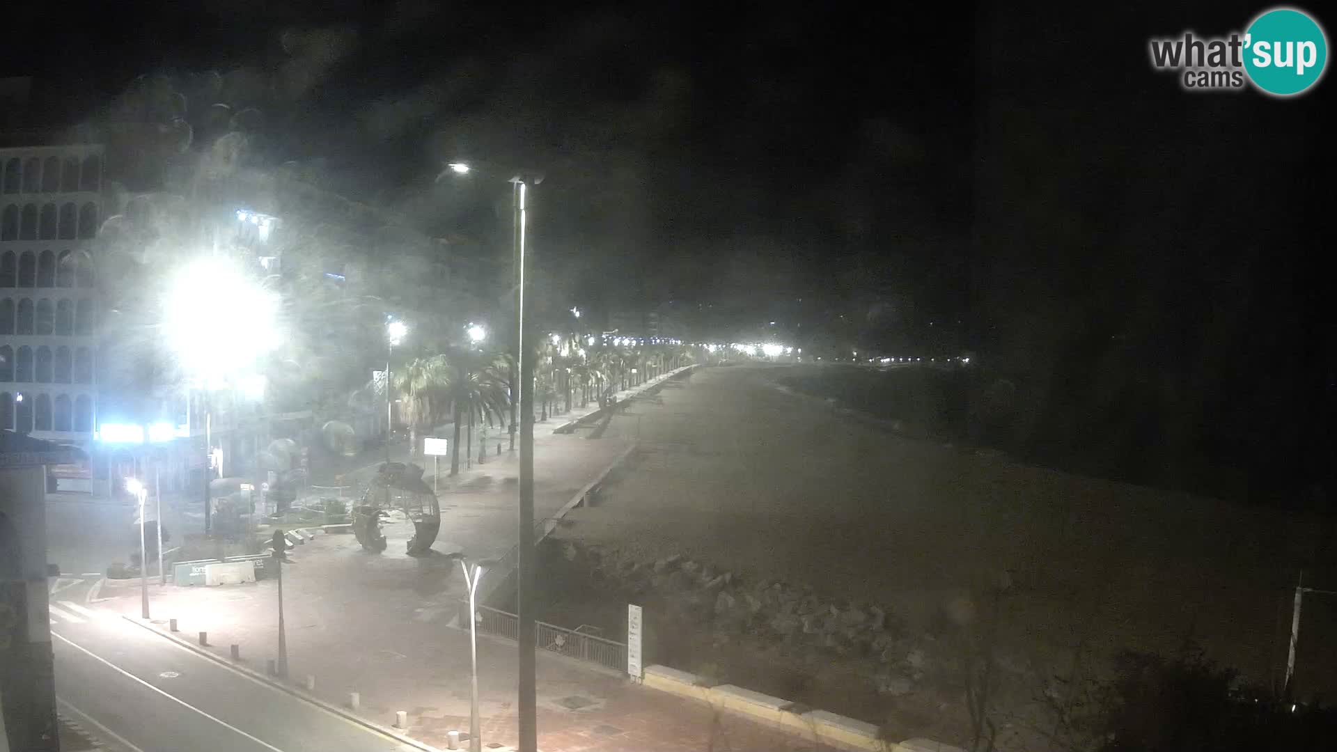 Webcam Lloret de Mar – the main beach – – Costa Brava – Spain