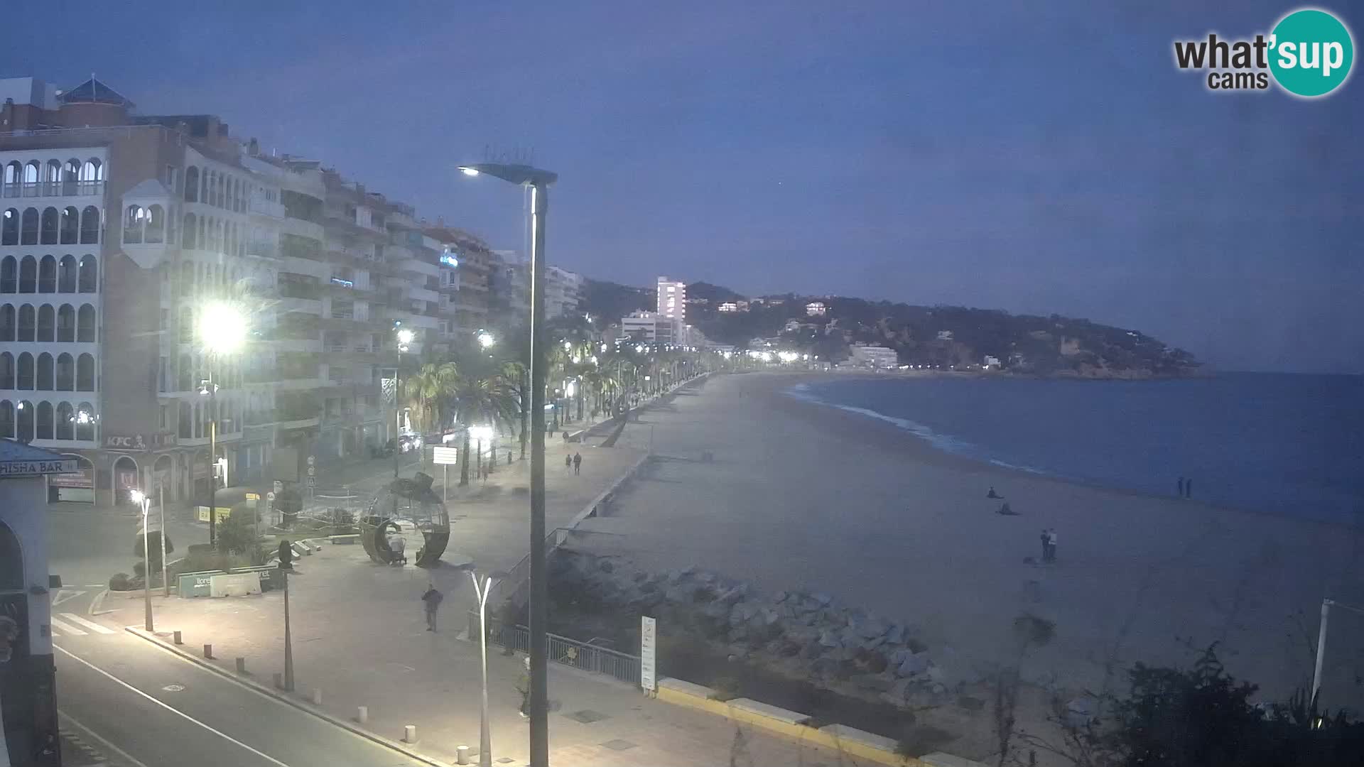 Webcam live Lloret de Mar – la spiaggia principale