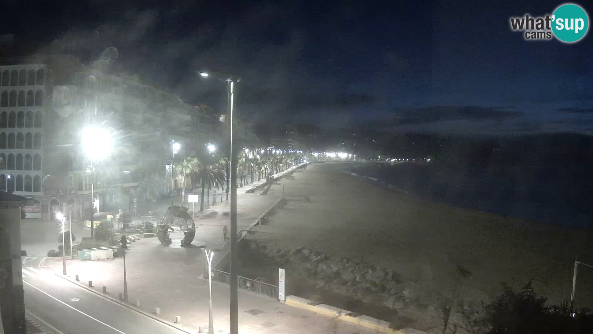 Webcam Lloret de Mar – the main beach – – Costa Brava – Spain