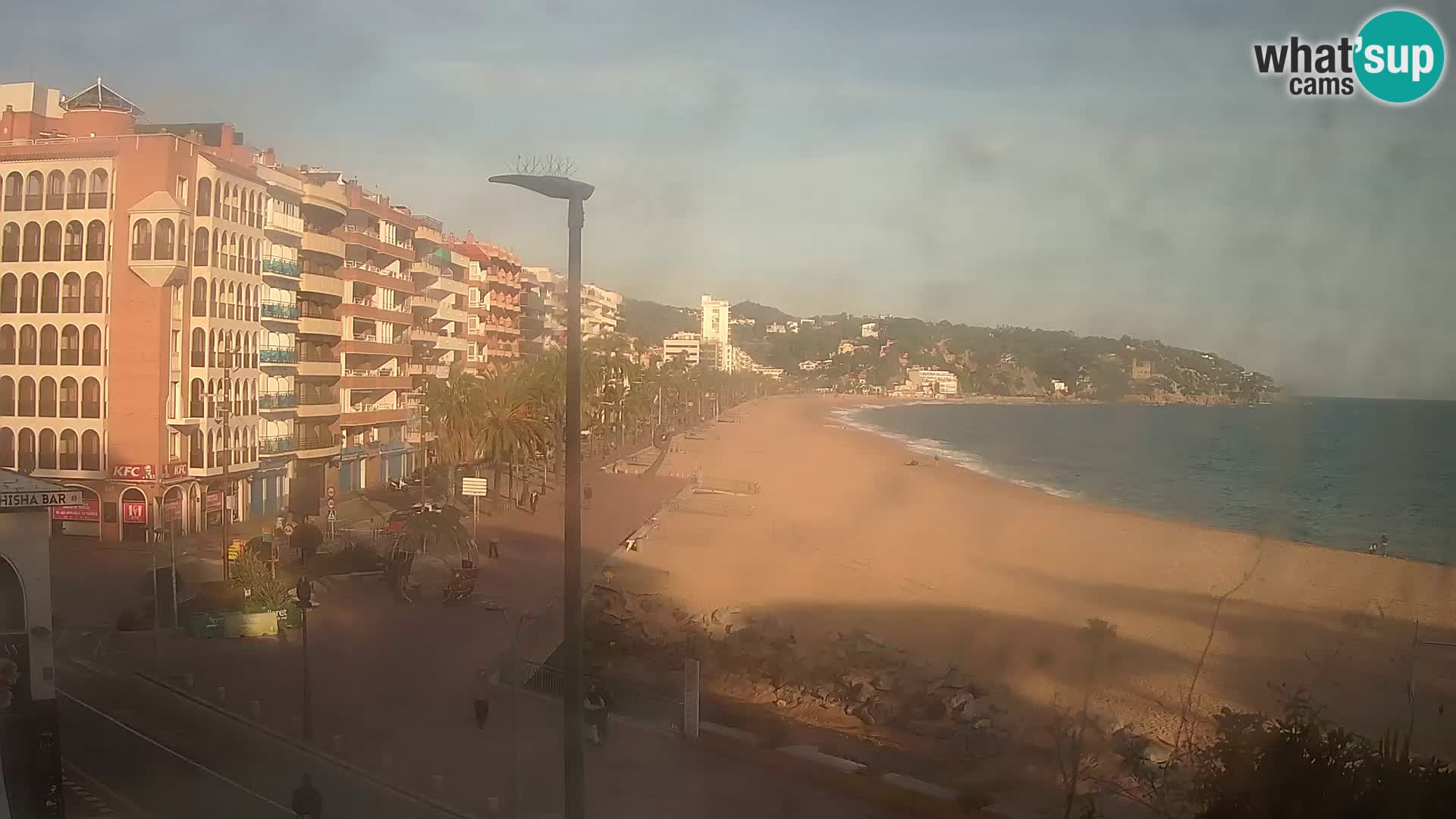 Kamera v živo Lloret de Mar – plaža