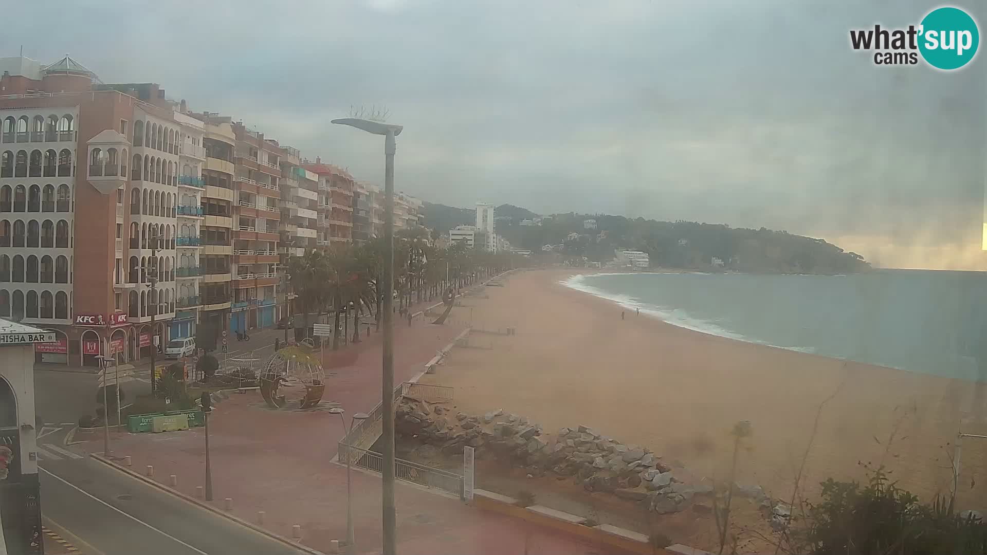 Kamera v živo Lloret de Mar – plaža
