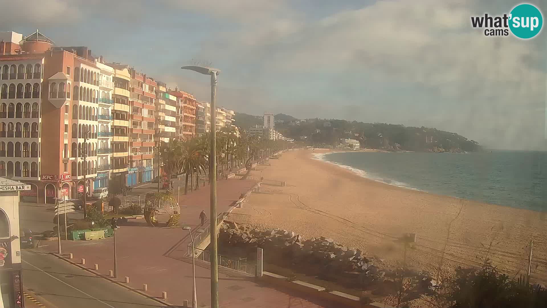 Kamera v živo Lloret de Mar – plaža