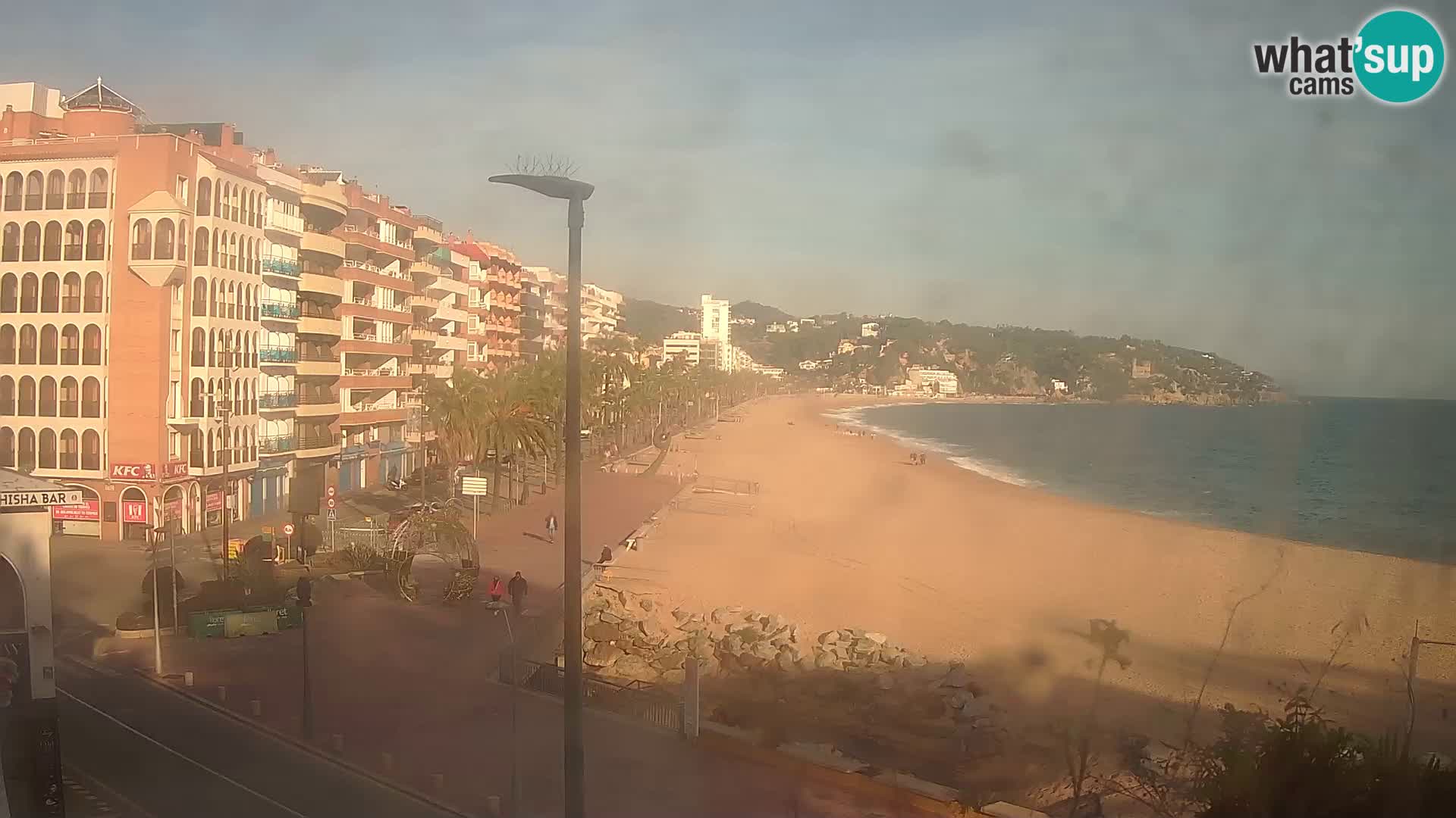 Webcam live Lloret de Mar – la spiaggia principale