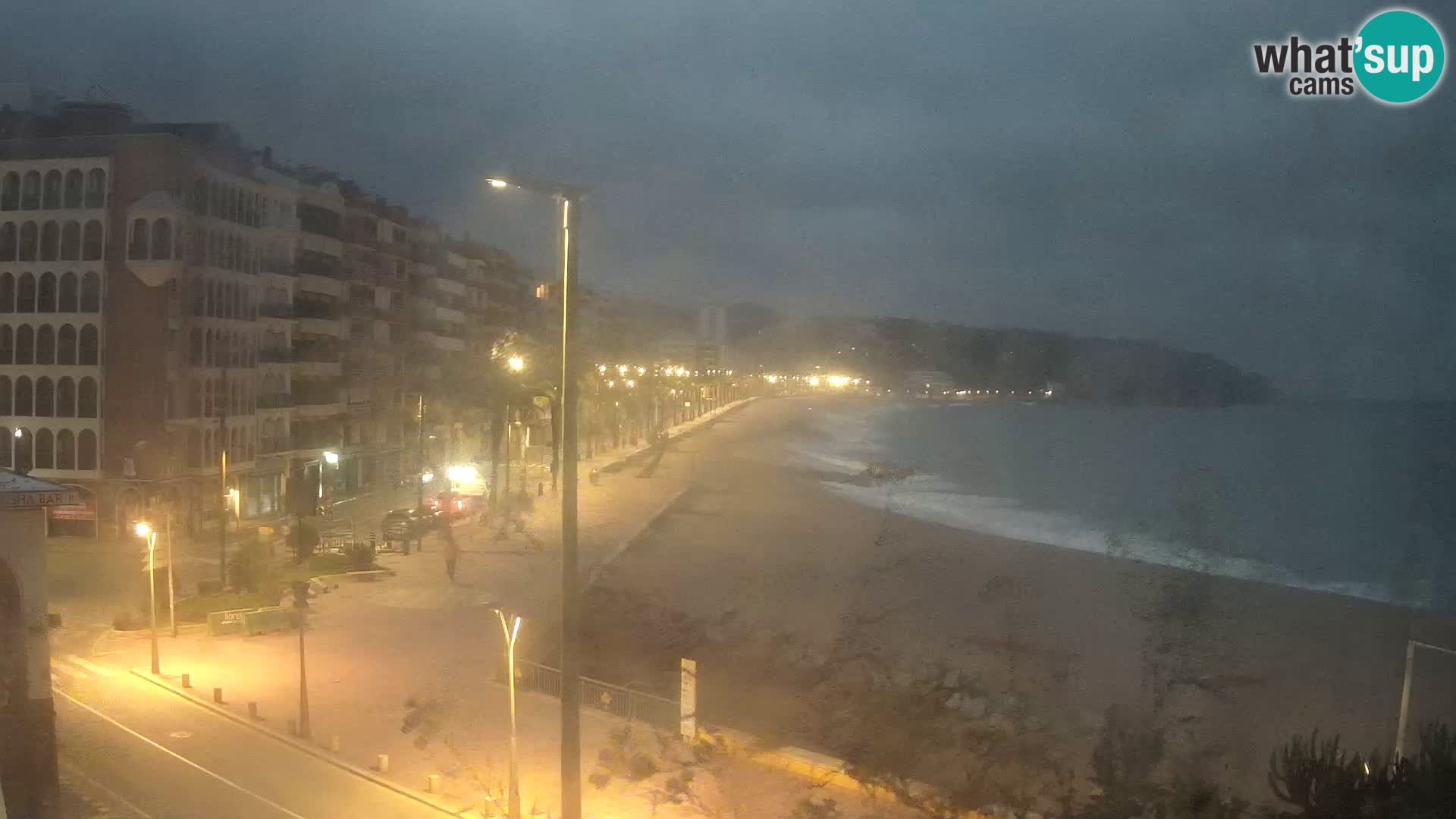 Webcam Lloret de Mar – the main beach – – Costa Brava – Spain