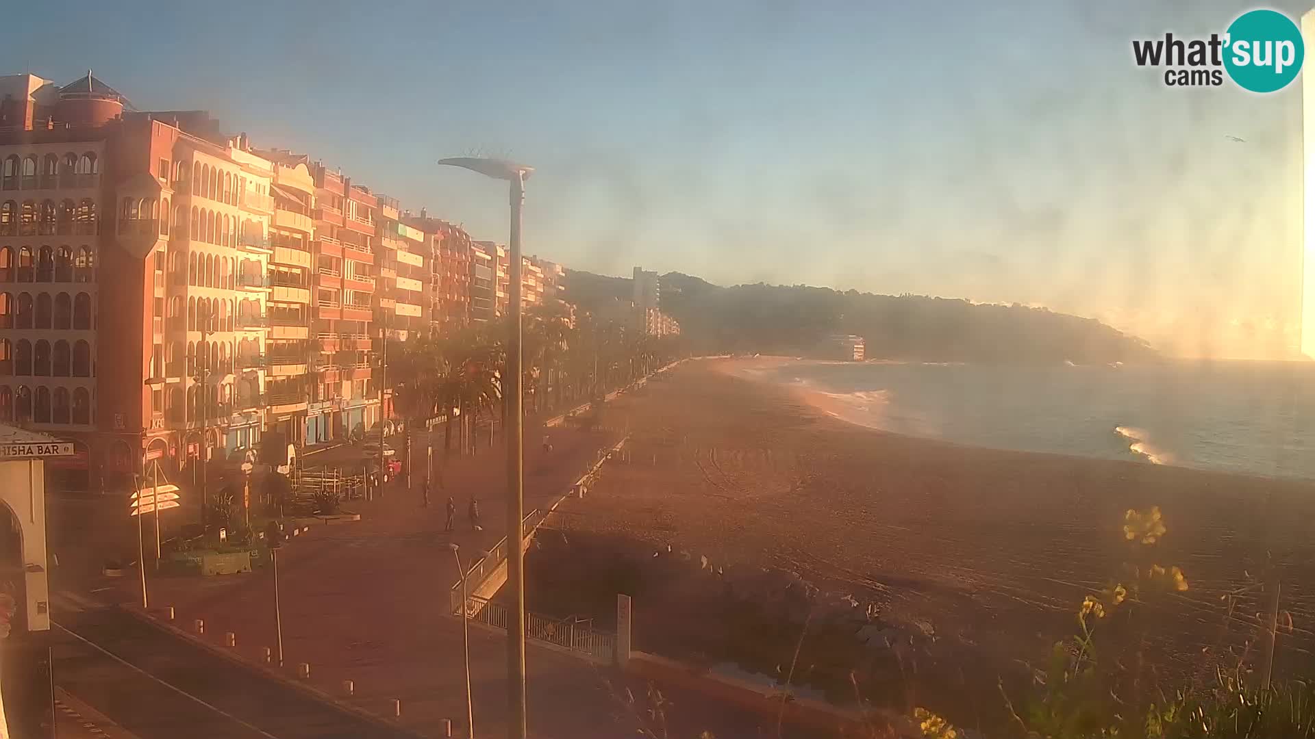 Webcam Lloret de Mar – the main beach – – Costa Brava – Spain