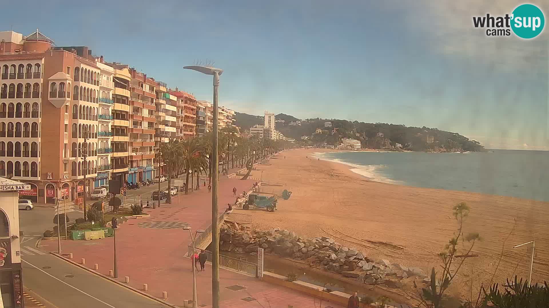 Webcam live Lloret de Mar – la spiaggia principale