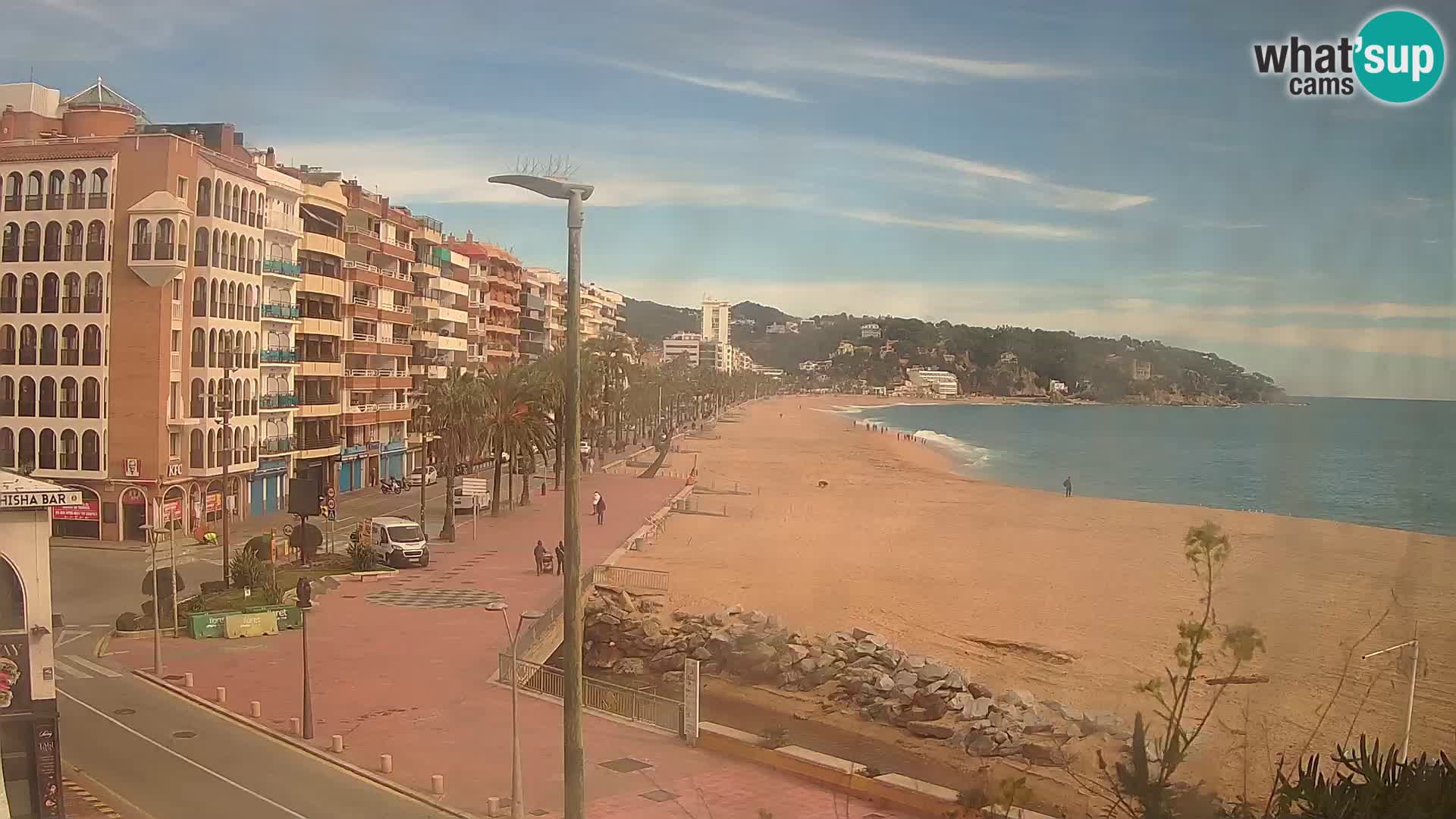 Webcam Lloret de Mar – Plage centrale