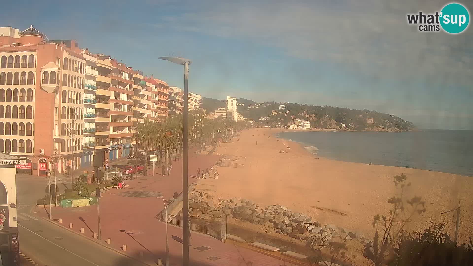 Webcam Lloret de Mar – Plage centrale