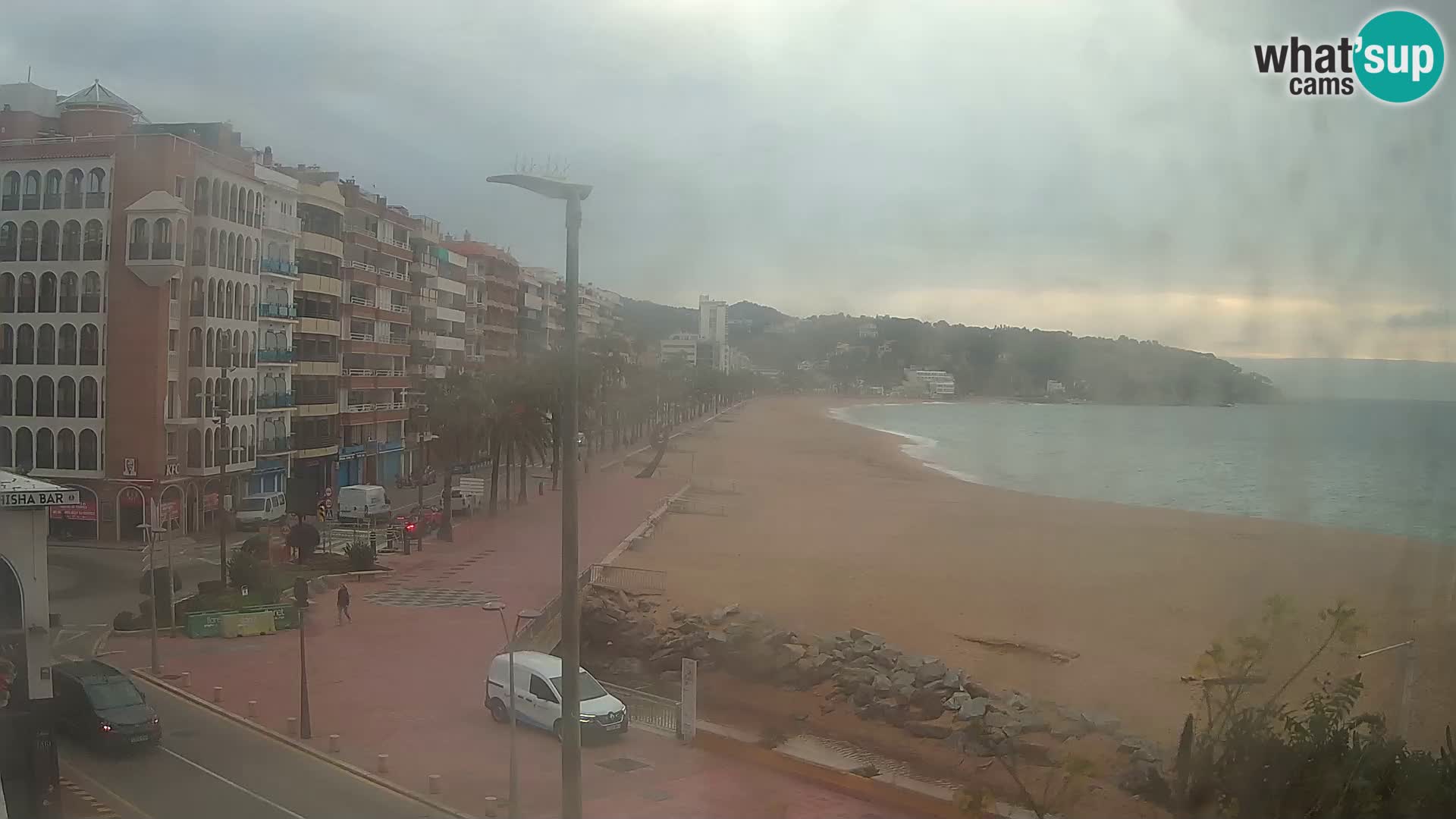 Webcam Lloret de Mar – the main beach – – Costa Brava – Spain