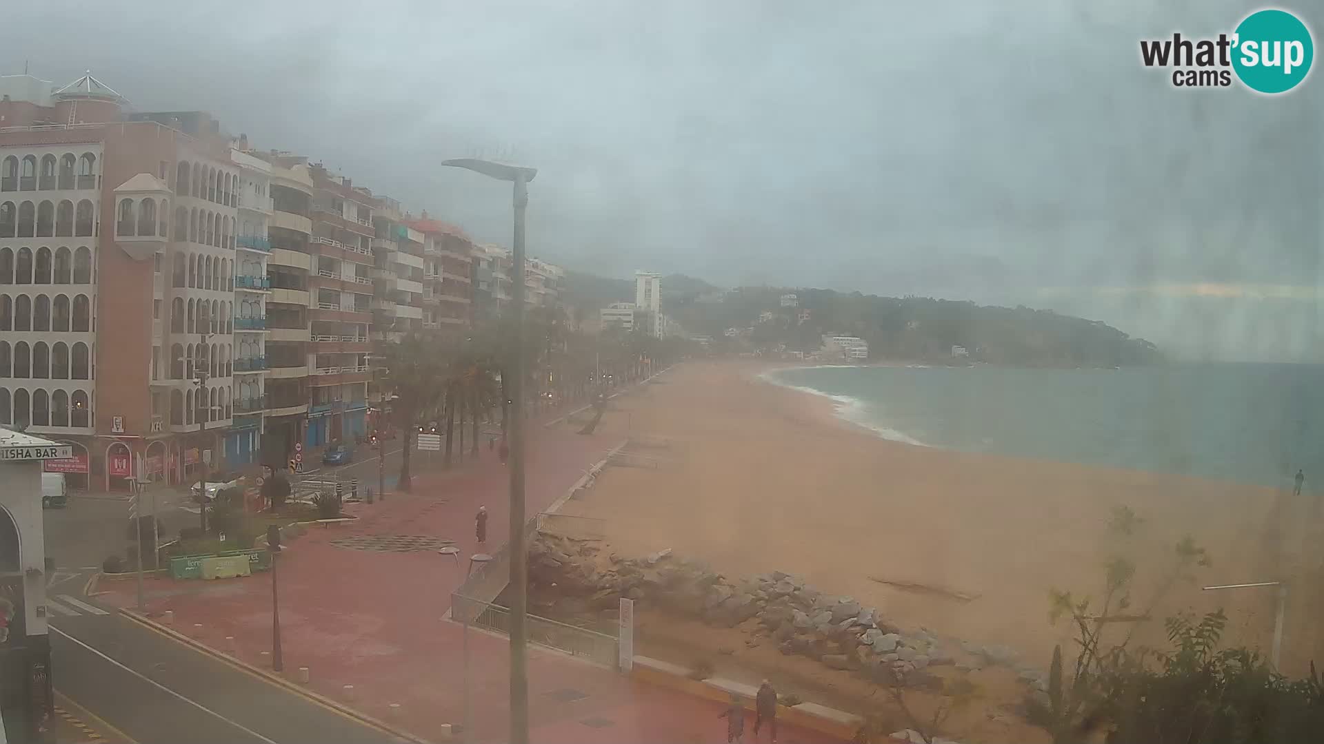 Webcam Lloret de Mar – the main beach – – Costa Brava – Spain