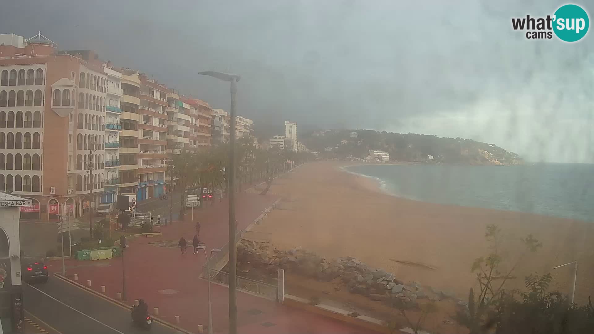 Webcam Lloret de Mar – the main beach – – Costa Brava – Spain