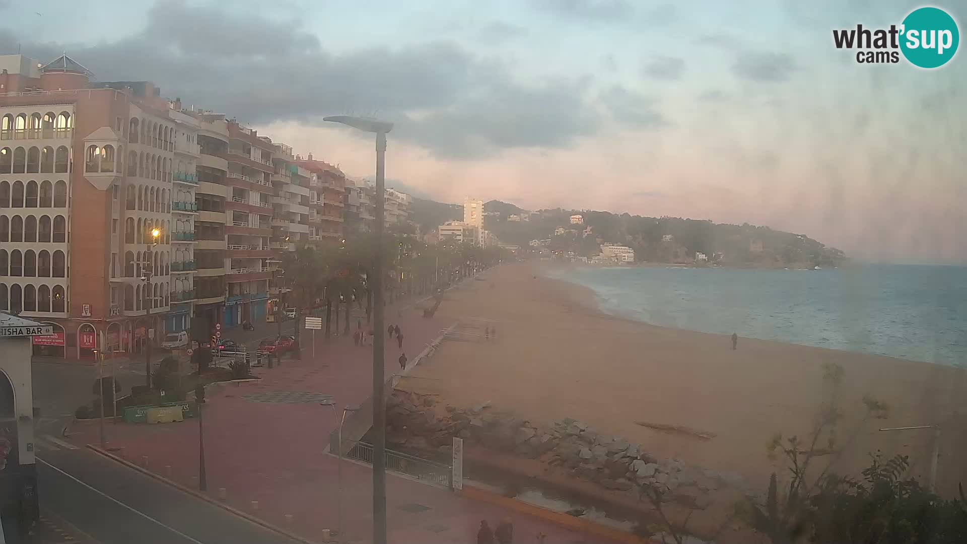 Webcam Lloret de Mar – the main beach – – Costa Brava – Spain