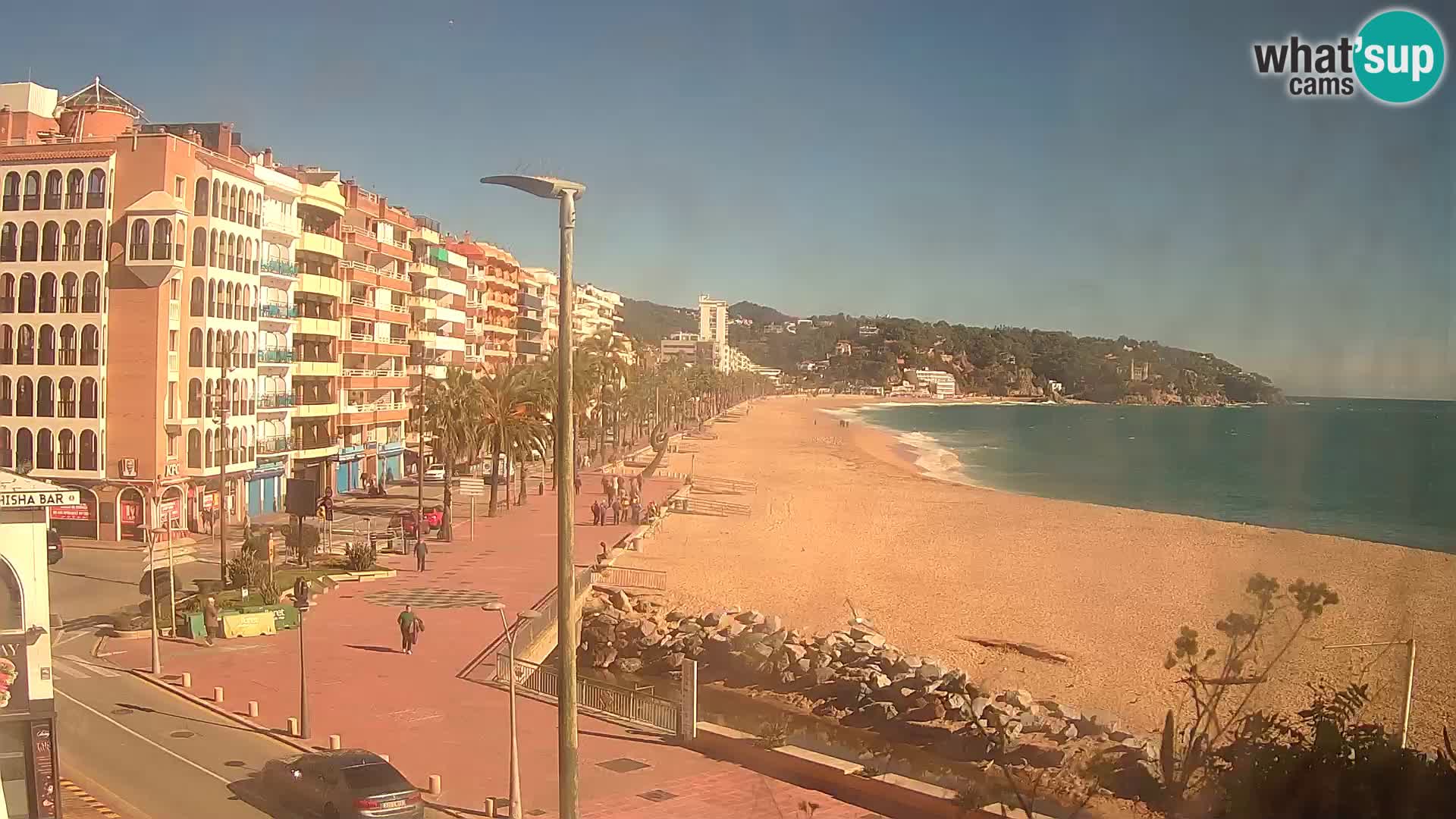 Webcam live Lloret de Mar – la spiaggia principale