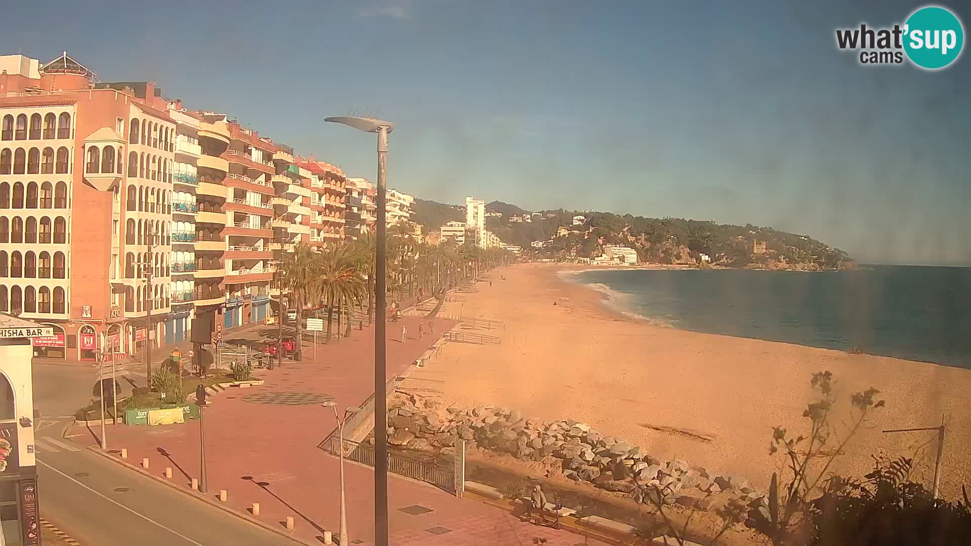 Webcam live Lloret de Mar – la spiaggia principale