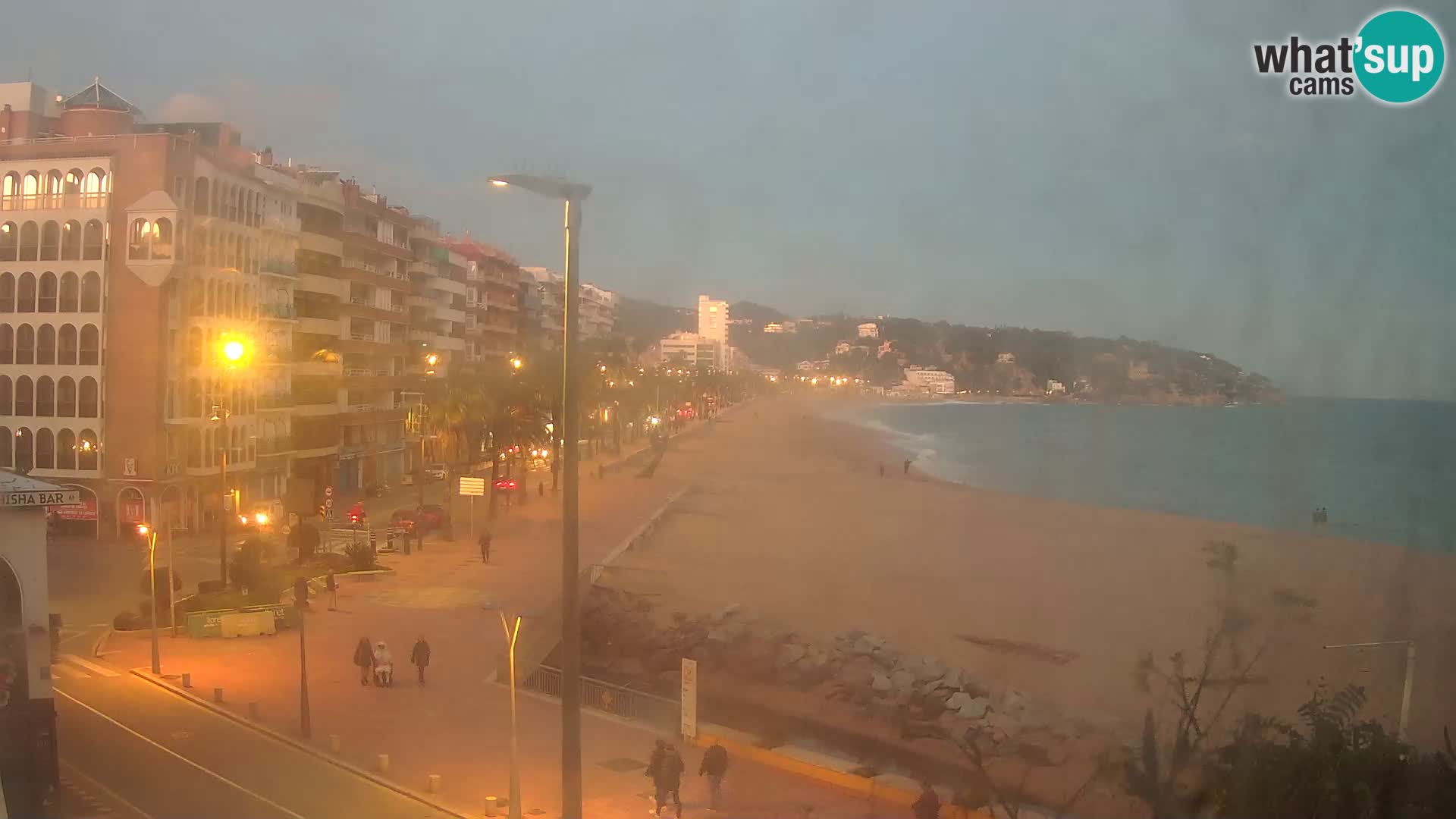 Webcam Lloret de Mar – the main beach – – Costa Brava – Spain