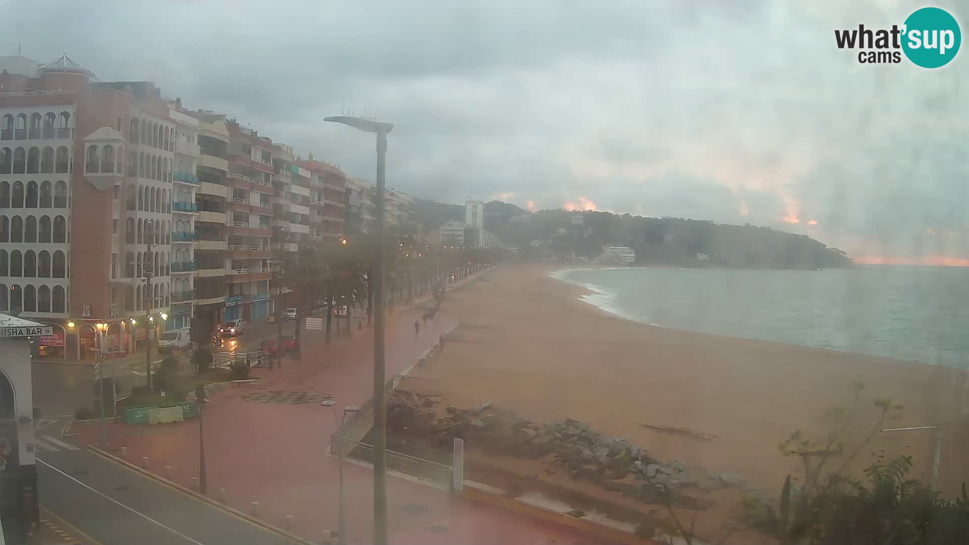 Webcam Lloret de Mar – the main beach – – Costa Brava – Spain