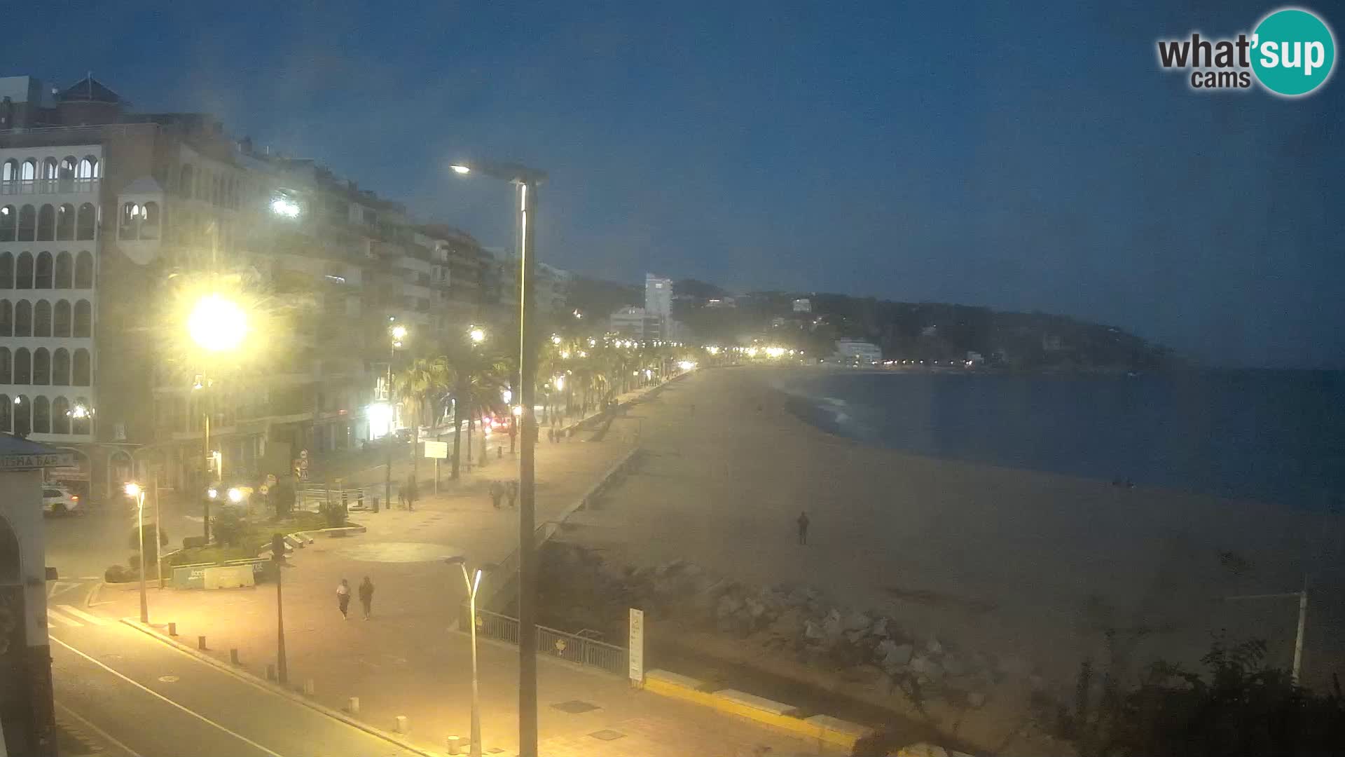 Webcam Lloret de Mar – the main beach – – Costa Brava – Spain