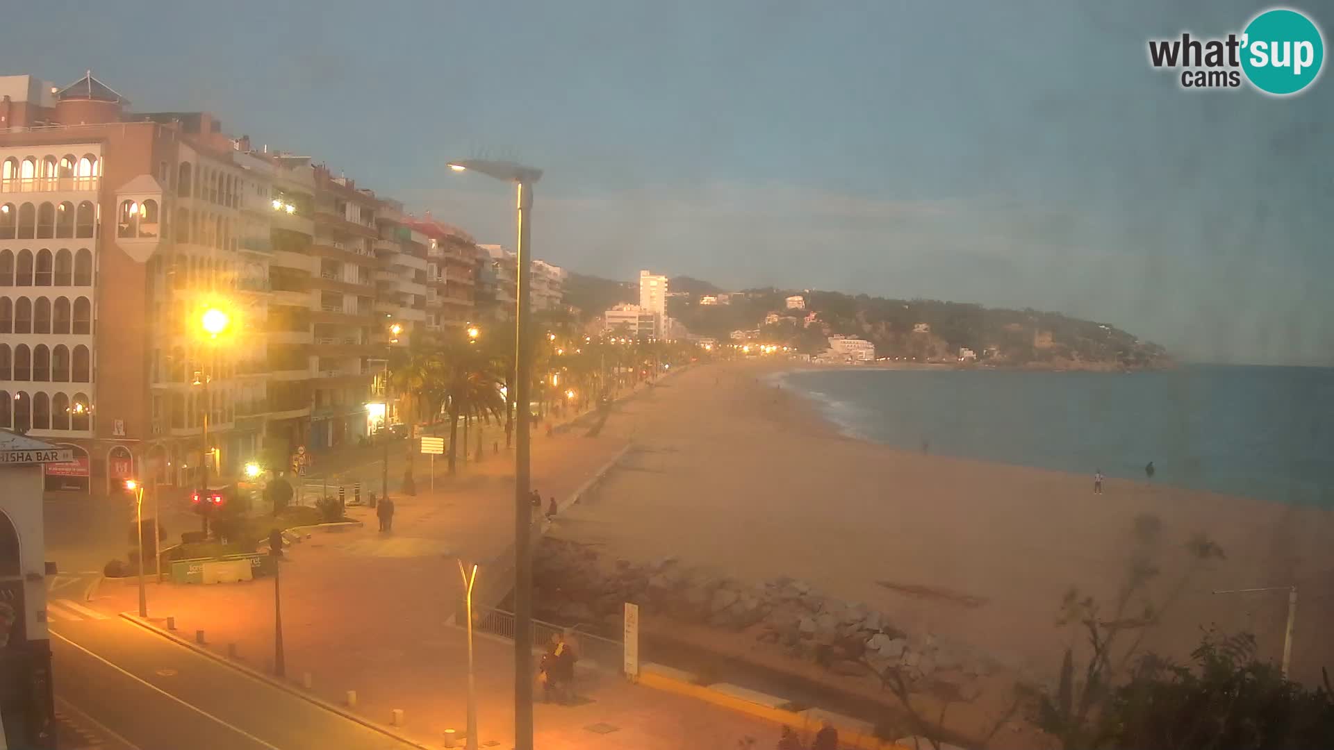 Web kamera Lloret de Mar – plaža