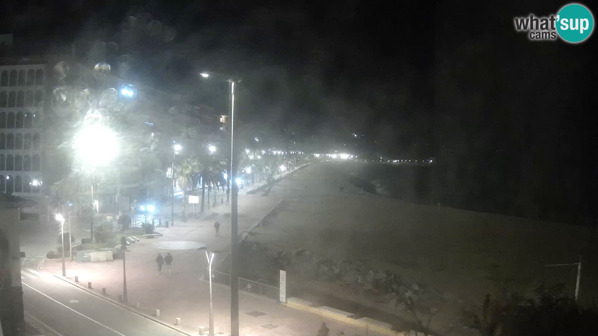 Webcam Lloret de Mar – the main beach – – Costa Brava – Spain