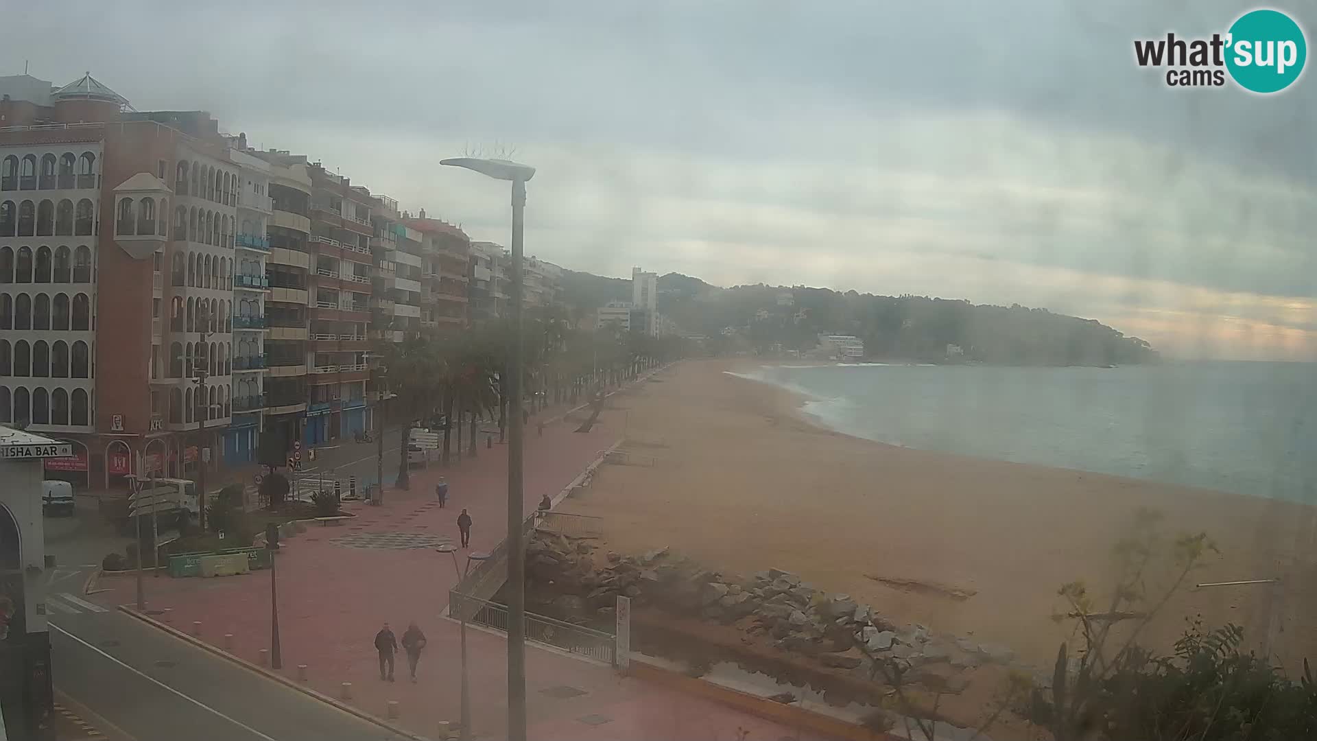 Webcam Lloret de Mar – the main beach – – Costa Brava – Spain