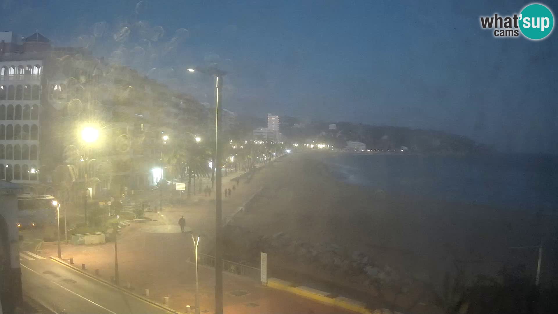Webcam Lloret de Mar – the main beach – – Costa Brava – Spain