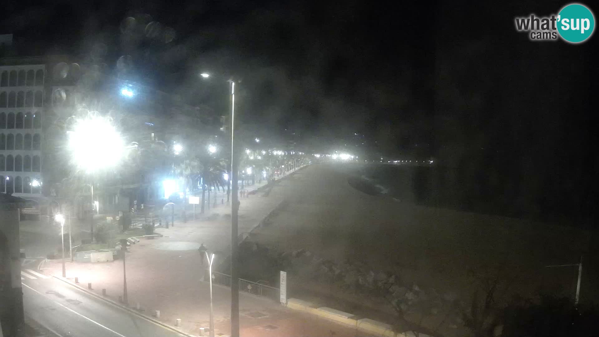 Webcam Lloret de Mar – the main beach – – Costa Brava – Spain