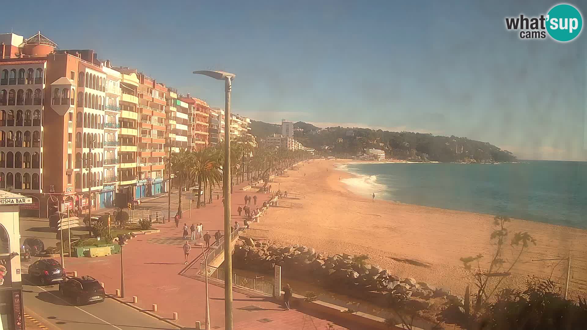Kamera v živo Lloret de Mar – Glavna plaža