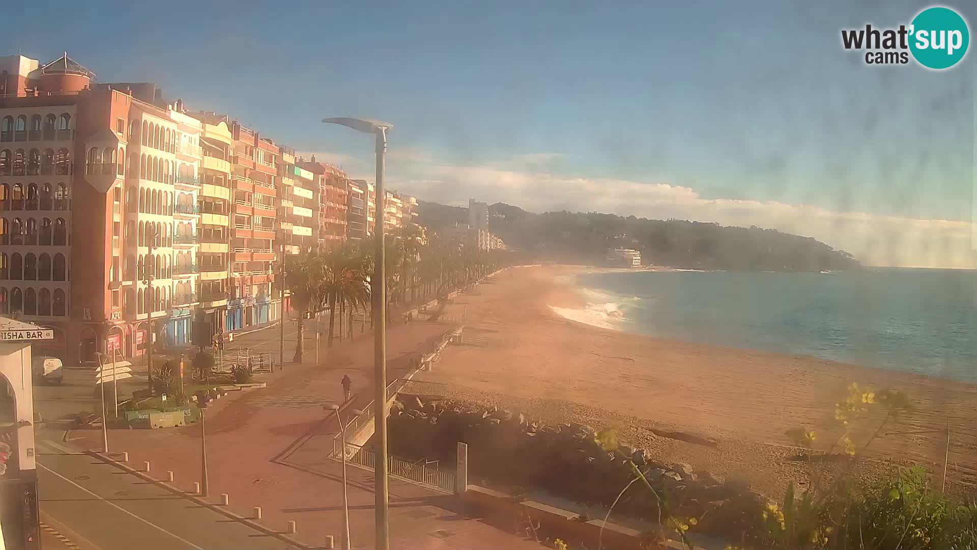 Web kamera Lloret de Mar – plaža