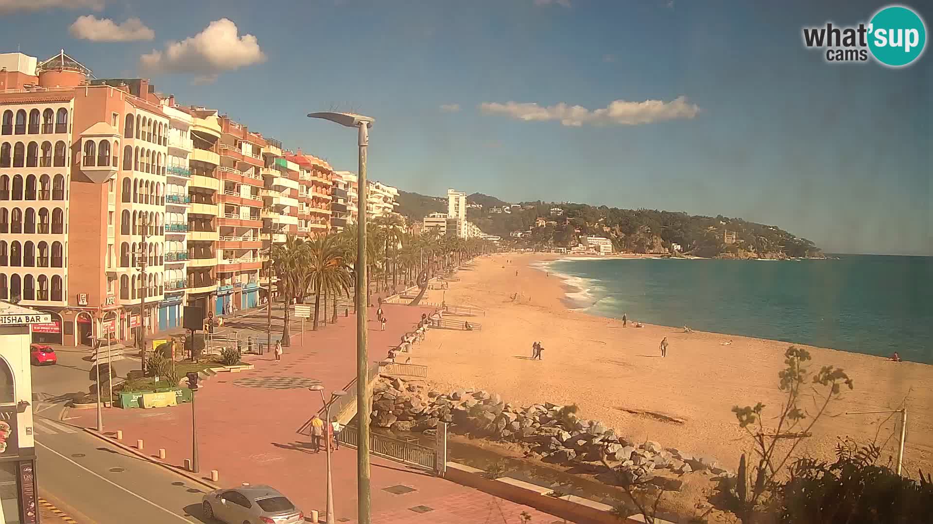 Webcam live Lloret de Mar – la spiaggia principale