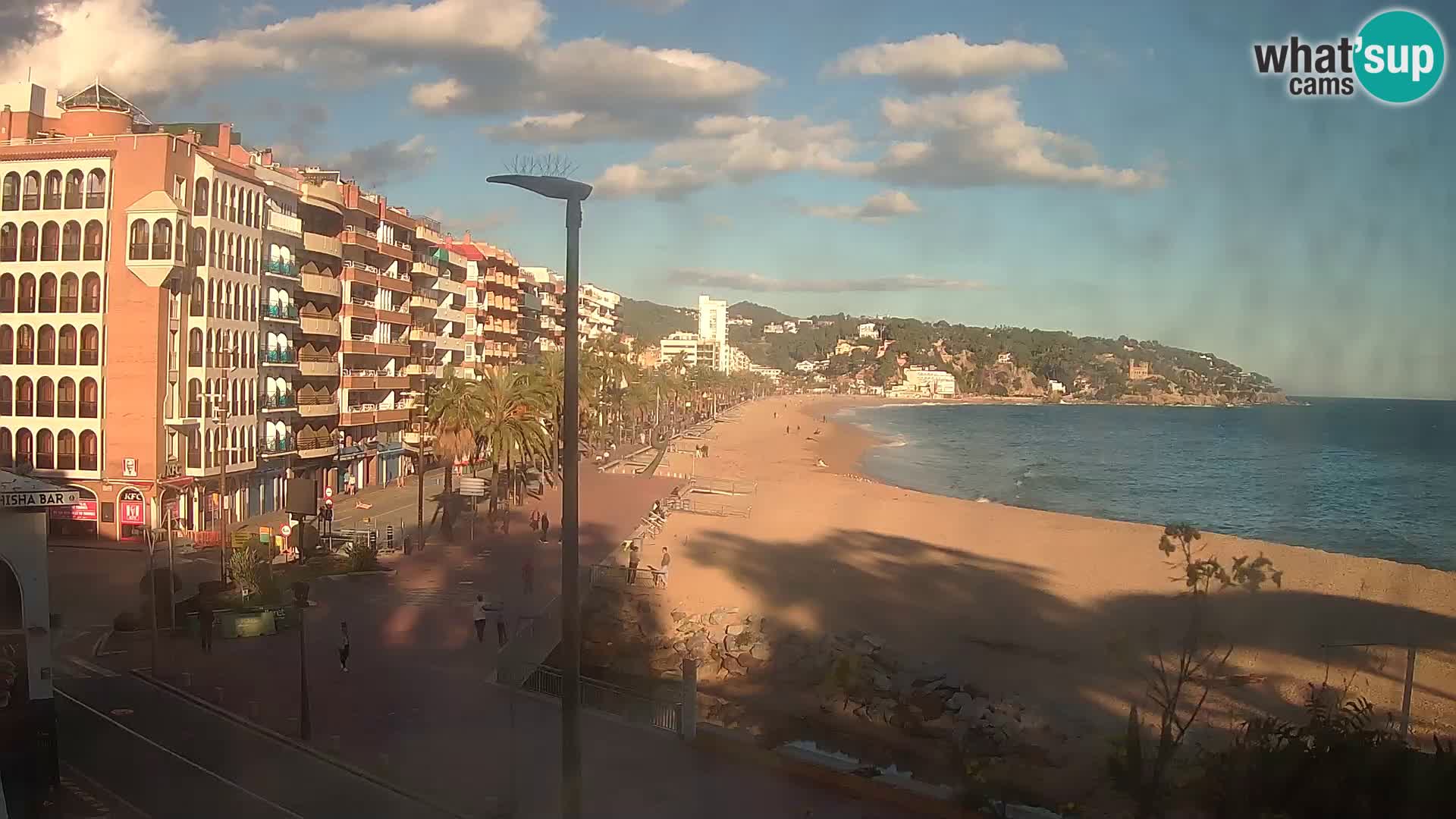 Webcam live Lloret de Mar – la spiaggia principale