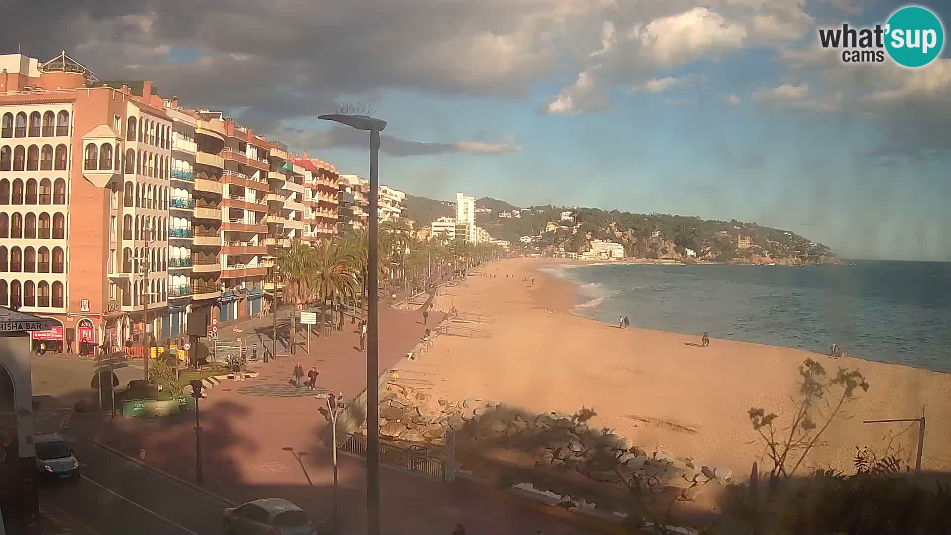 Webcam Live Lloret de Mar – La plage