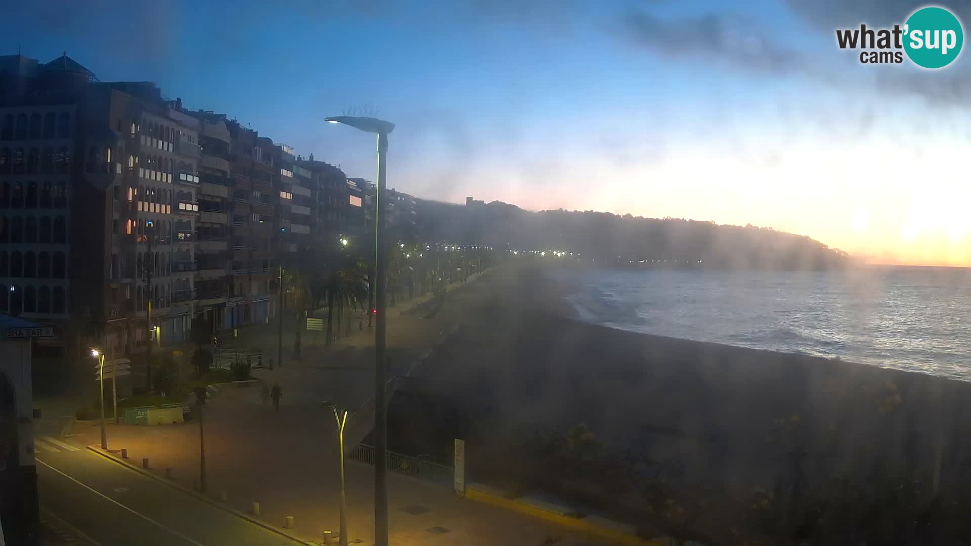 Webcam Lloret de Mar – the main beach – – Costa Brava – Spain