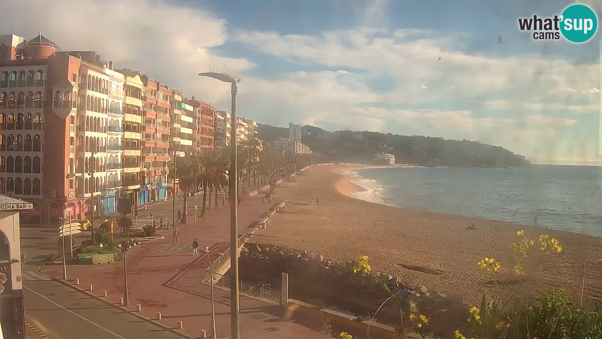 Web kamera Lloret de Mar – plaža