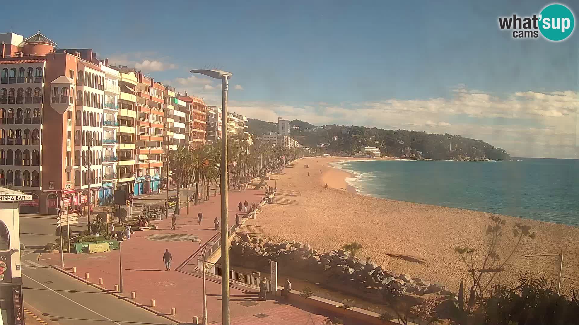 Kamera v živo Lloret de Mar – plaža
