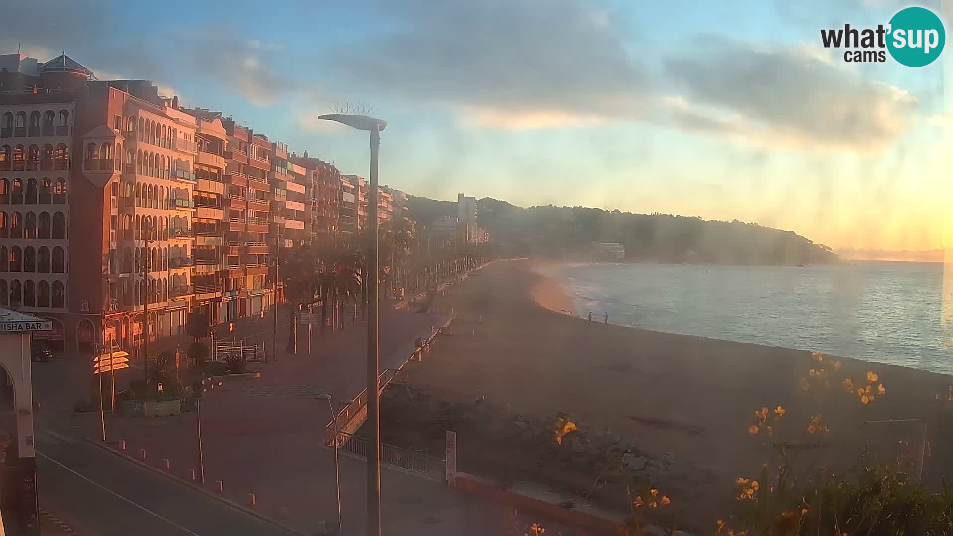 Web kamera Lloret de Mar – plaža