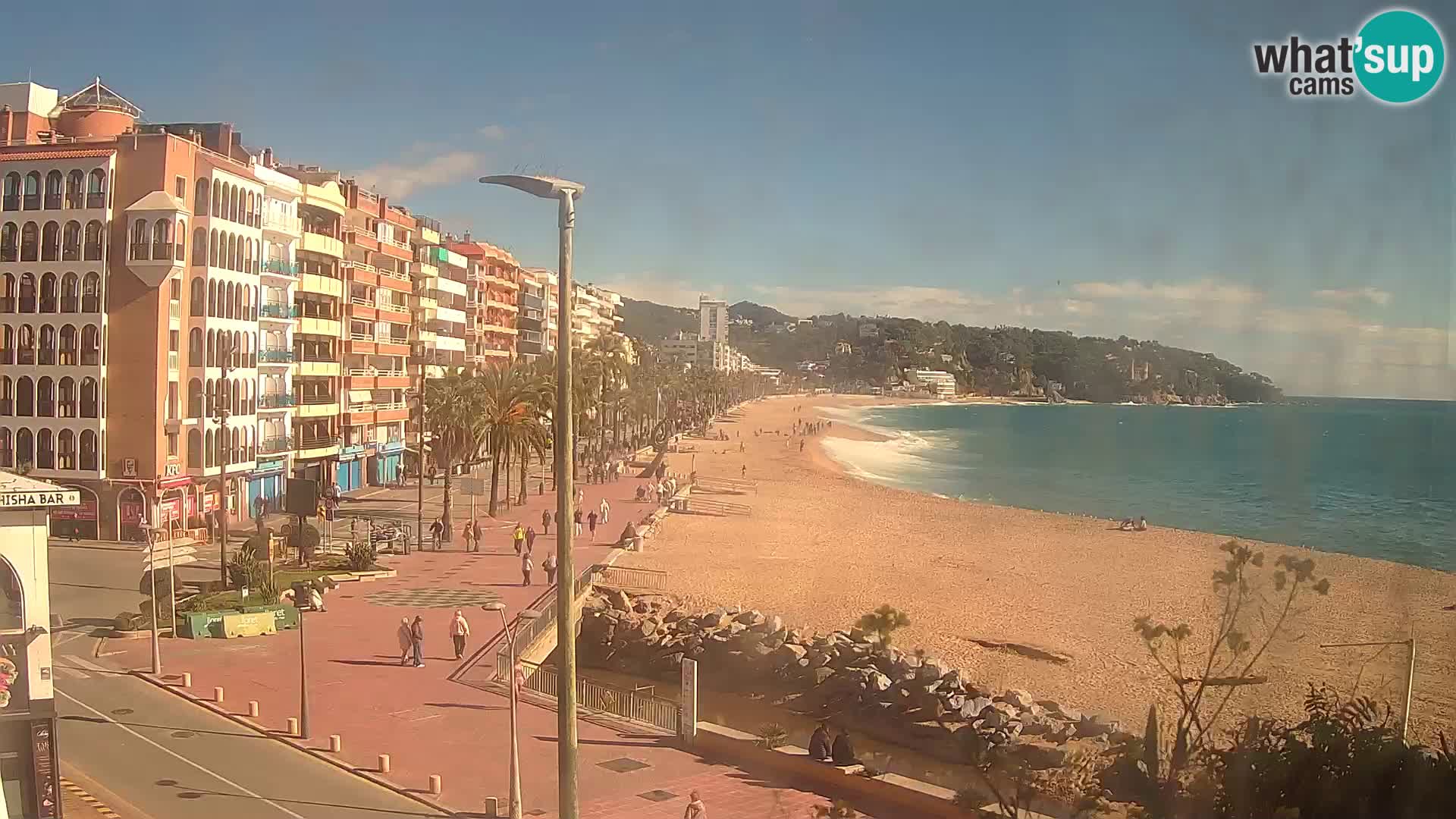 Kamera v živo Lloret de Mar – plaža