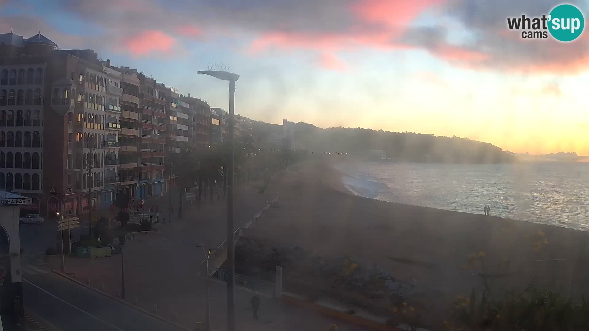 Webcam Lloret de Mar – the main beach – – Costa Brava – Spain