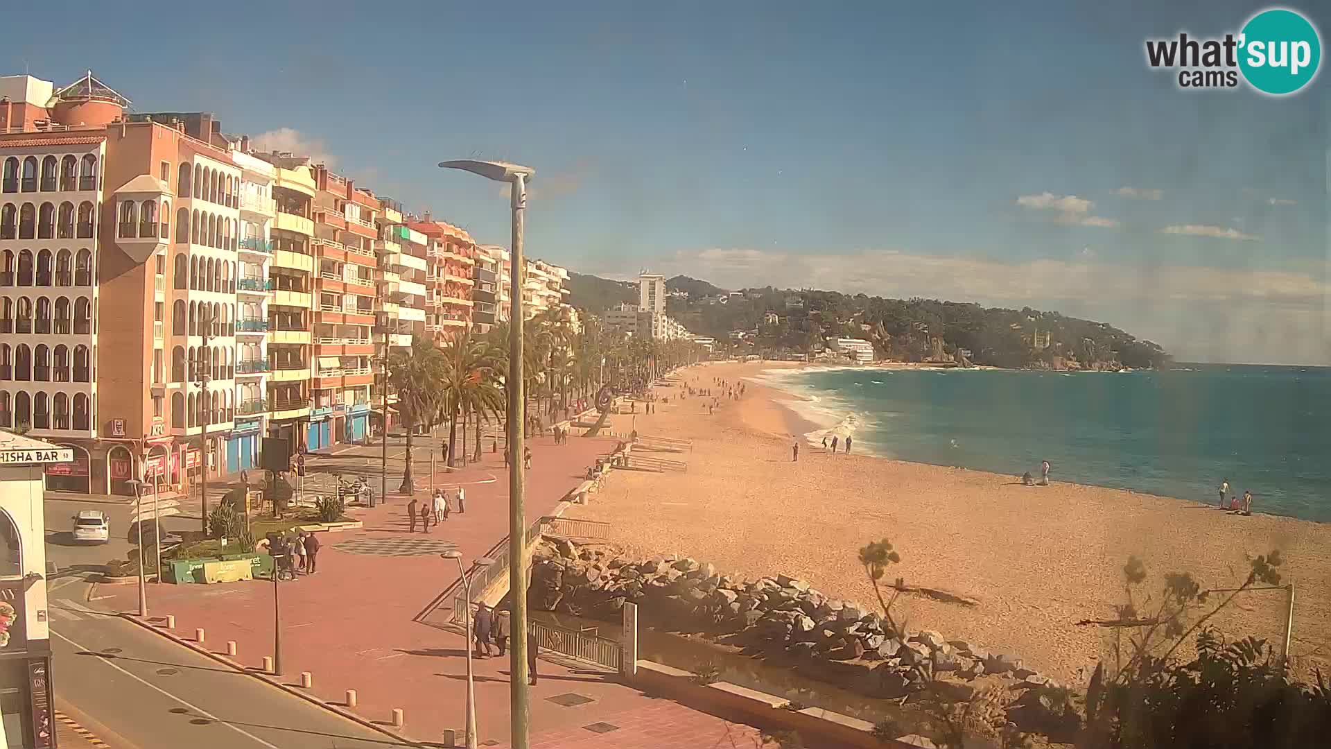Kamera v živo Lloret de Mar – plaža