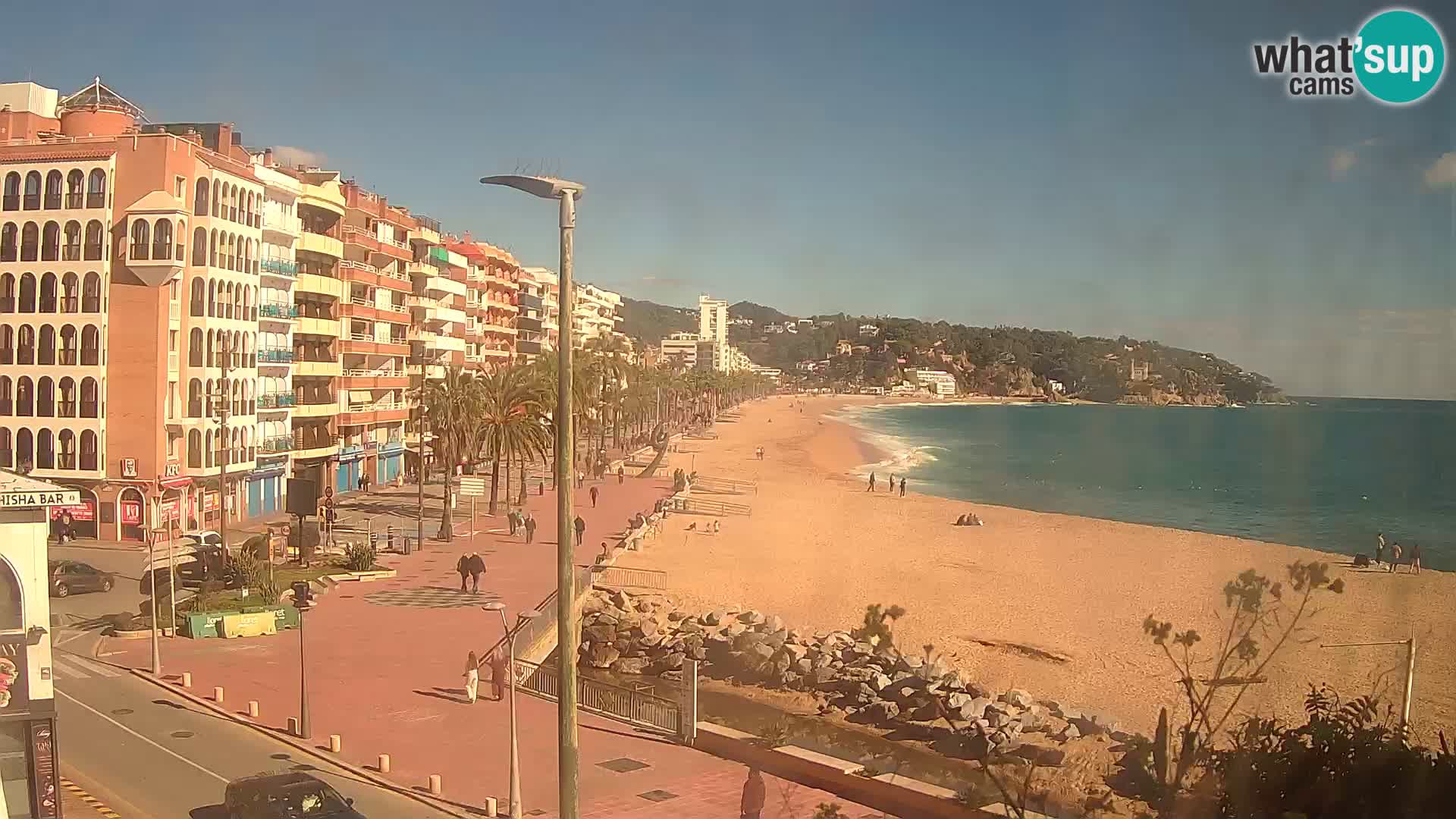 Kamera v živo Lloret de Mar – plaža