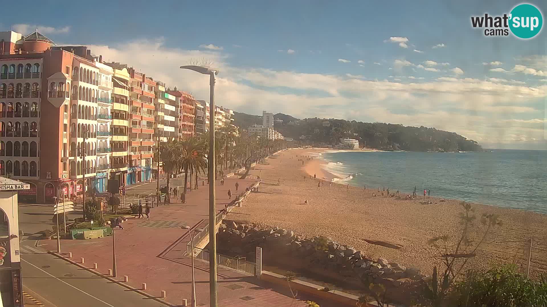 Webcam live Lloret de Mar – la spiaggia principale