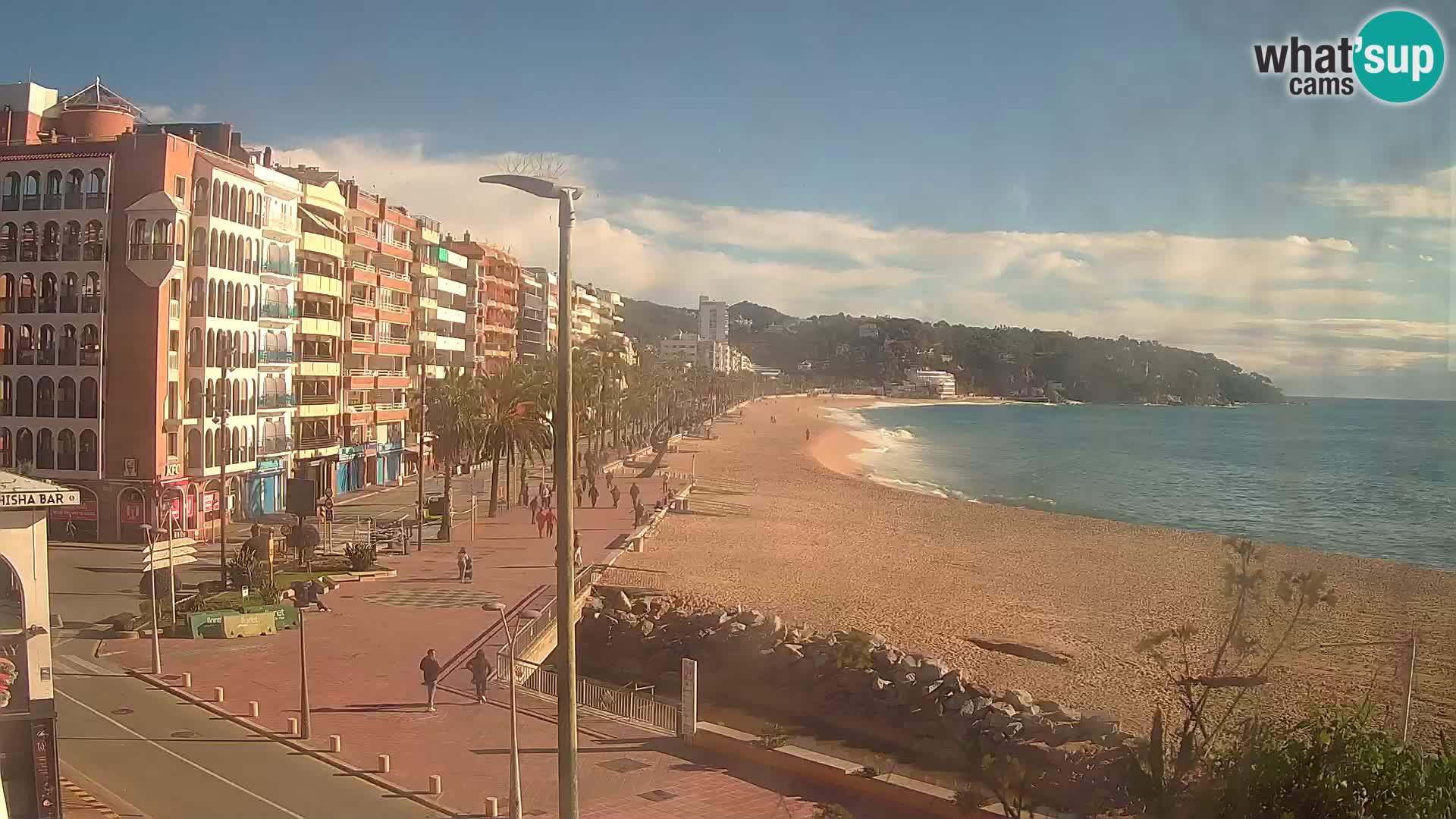 Kamera v živo Lloret de Mar – Glavna plaža