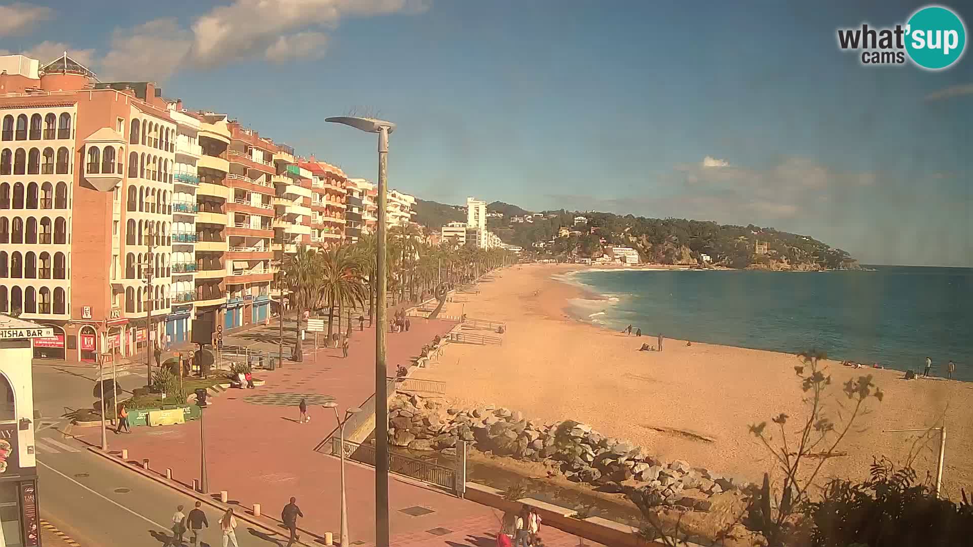 Kamera v živo Lloret de Mar – plaža