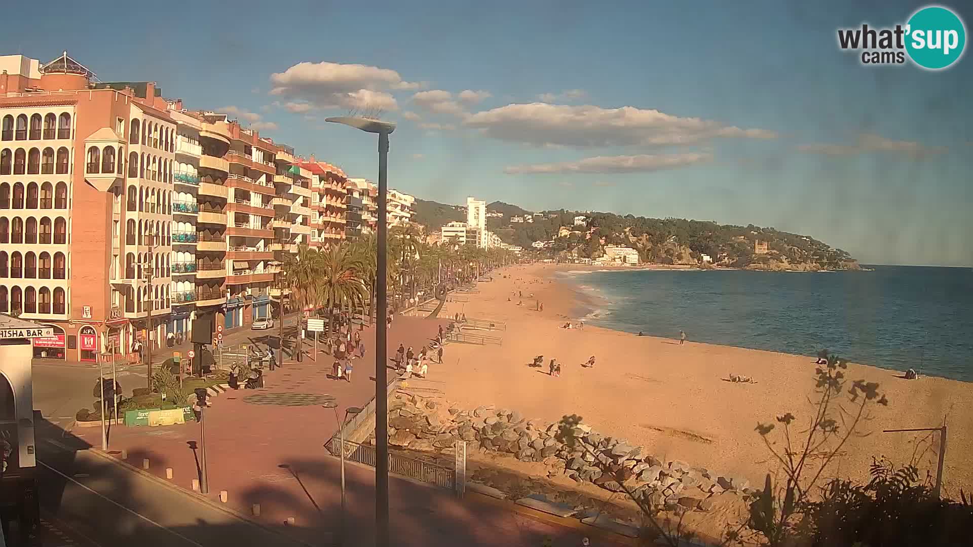Webcam live Lloret de Mar – la spiaggia principale